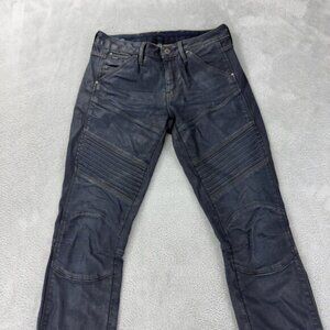 G-Star RAW 5620 Mid Sikinny Dark Denim Jeans Wo Mens Size 27 US